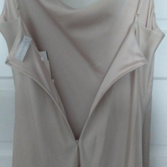 Jonathan Simkhai Signature Finley Gown Champagne - Picture 3 of 6